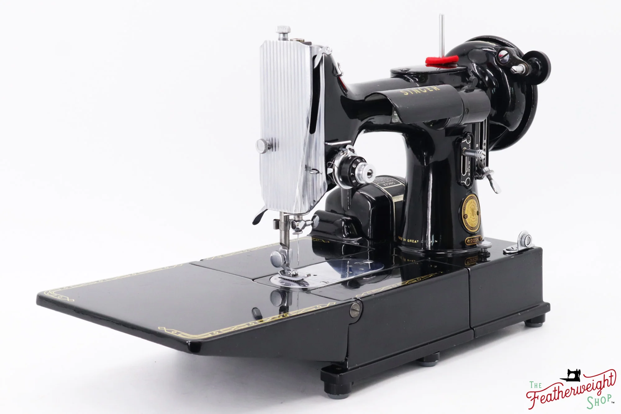 Singer Featherweight 222K Sewing Machine - EM6010**, 1957 - Image 4