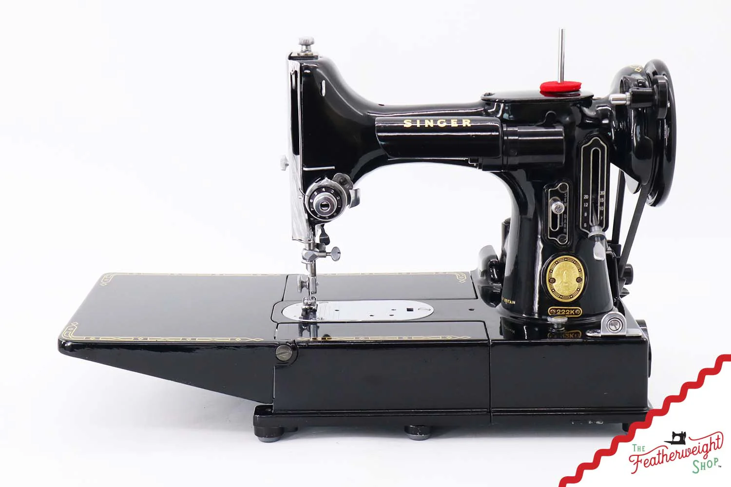 Singer Featherweight 222K Sewing Machine - EM6013**, 1957 - Image 3