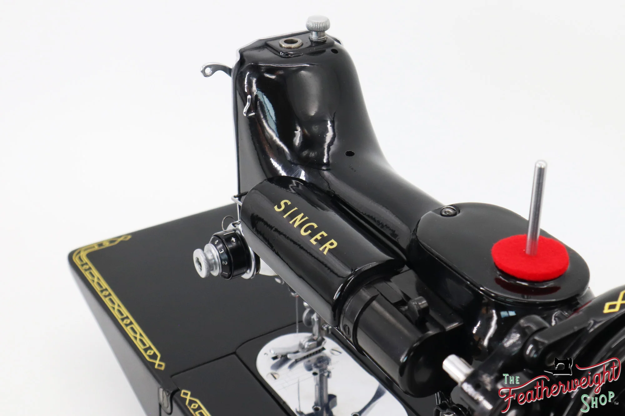 Singer Featherweight 222K Sewing Machine - EM6052**, 1957 - Image 12