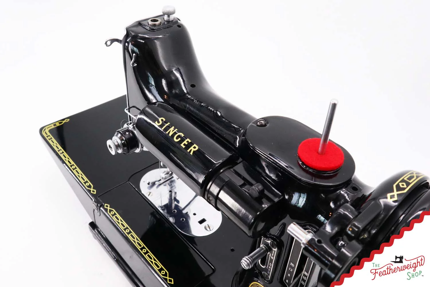 Singer Featherweight 222K Sewing Machine - EM6055**, 1957 - Image 15