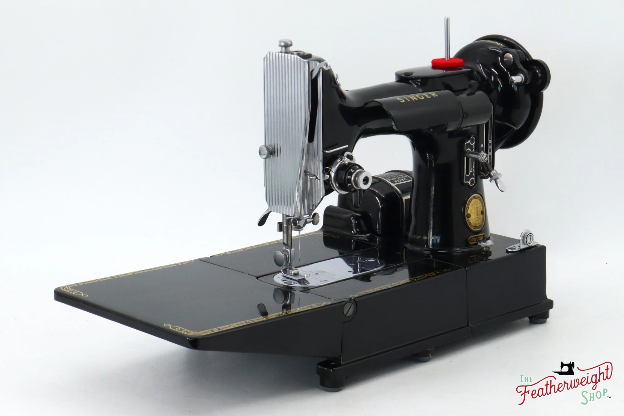 Singer Featherweight 222K Sewing Machine - EM6057**, 1957 - Image 5