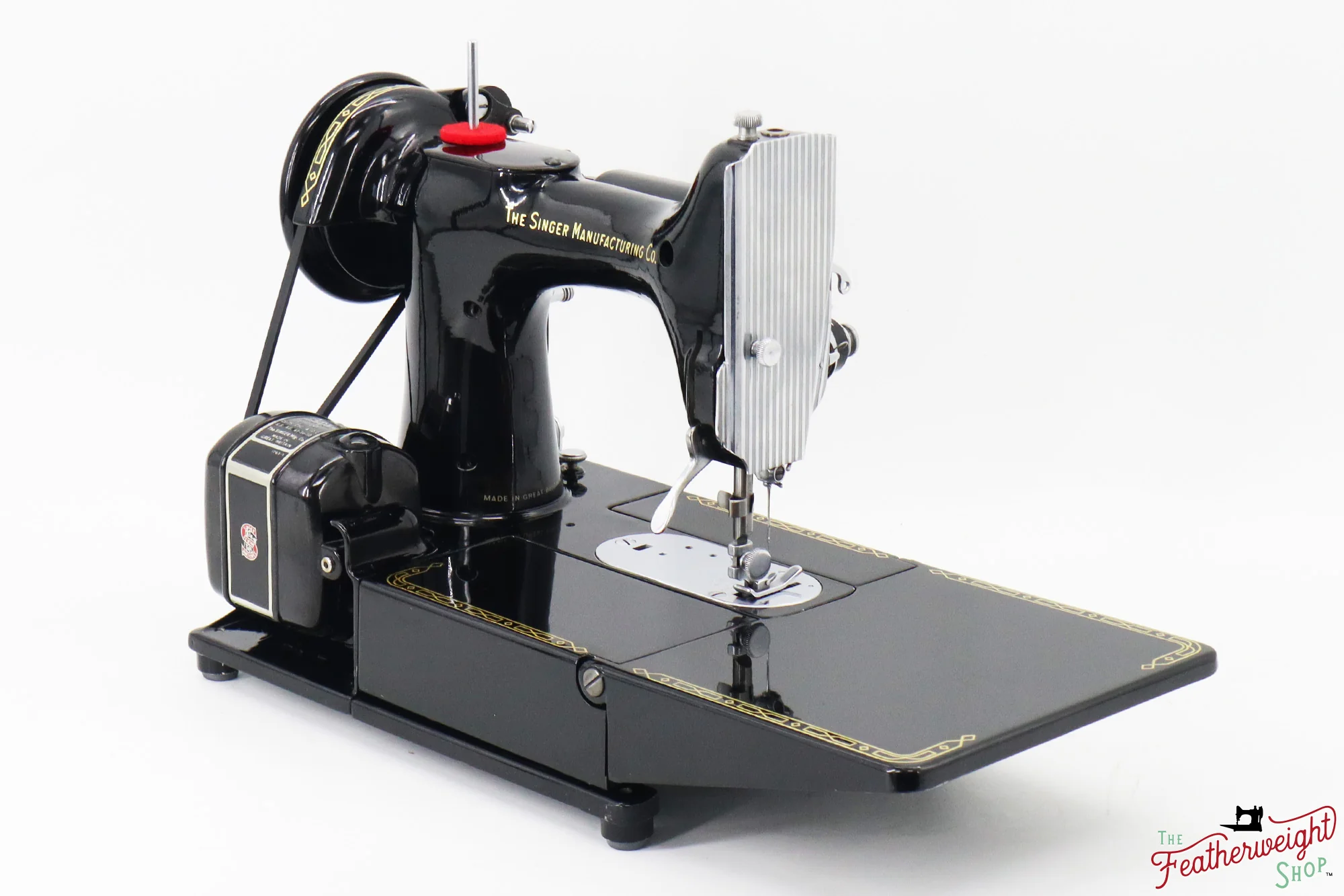 Singer Featherweight 222K Sewing Machine - EM9585**, 1957 - Image 6