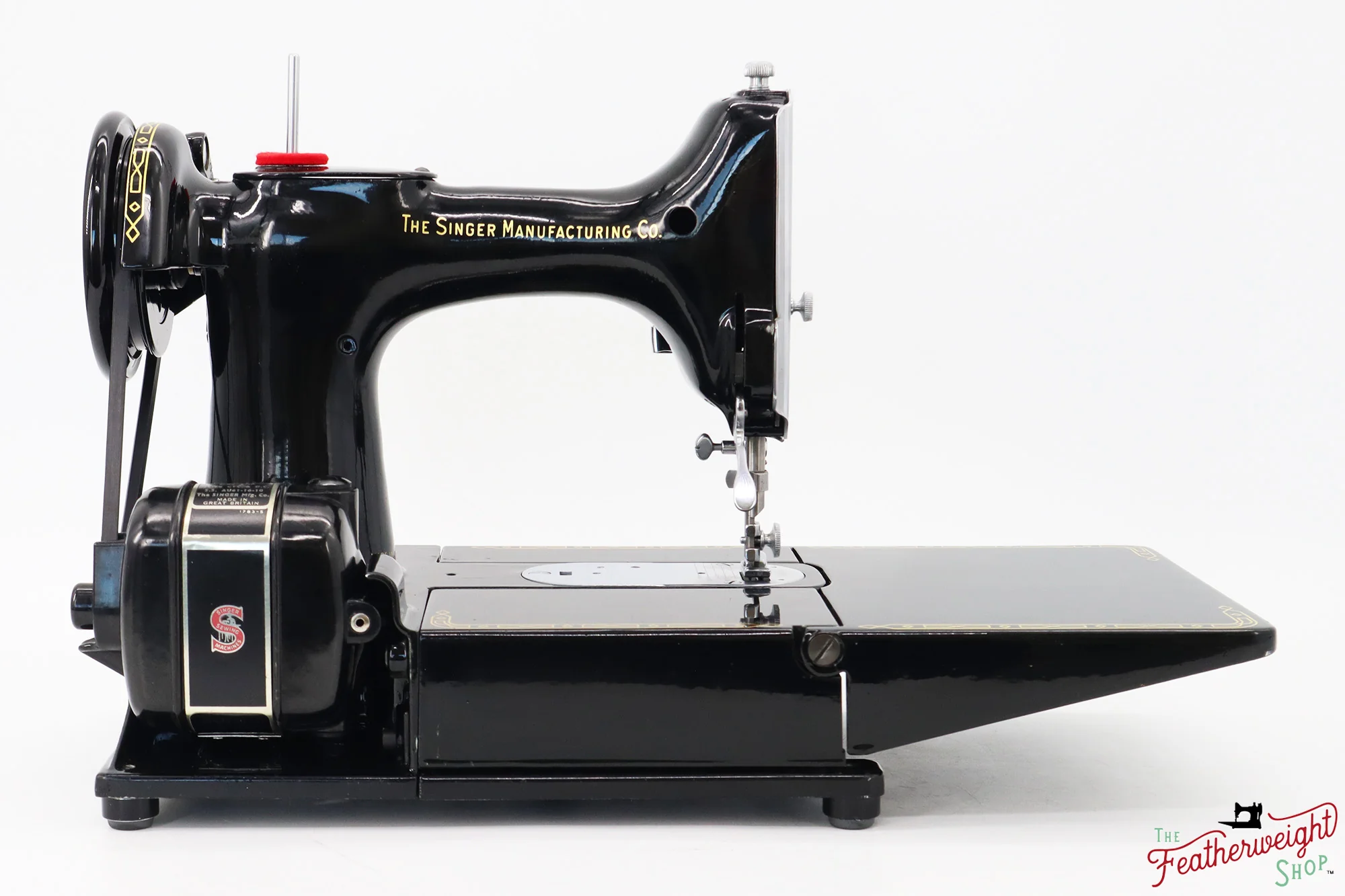 Singer Featherweight 222K Sewing Machine - EM9587**, 1957 - Image 7