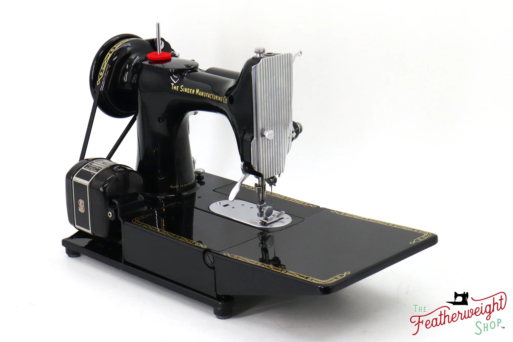 Singer Featherweight 222K Sewing Machine - EM9608**, 1957 - Image 6