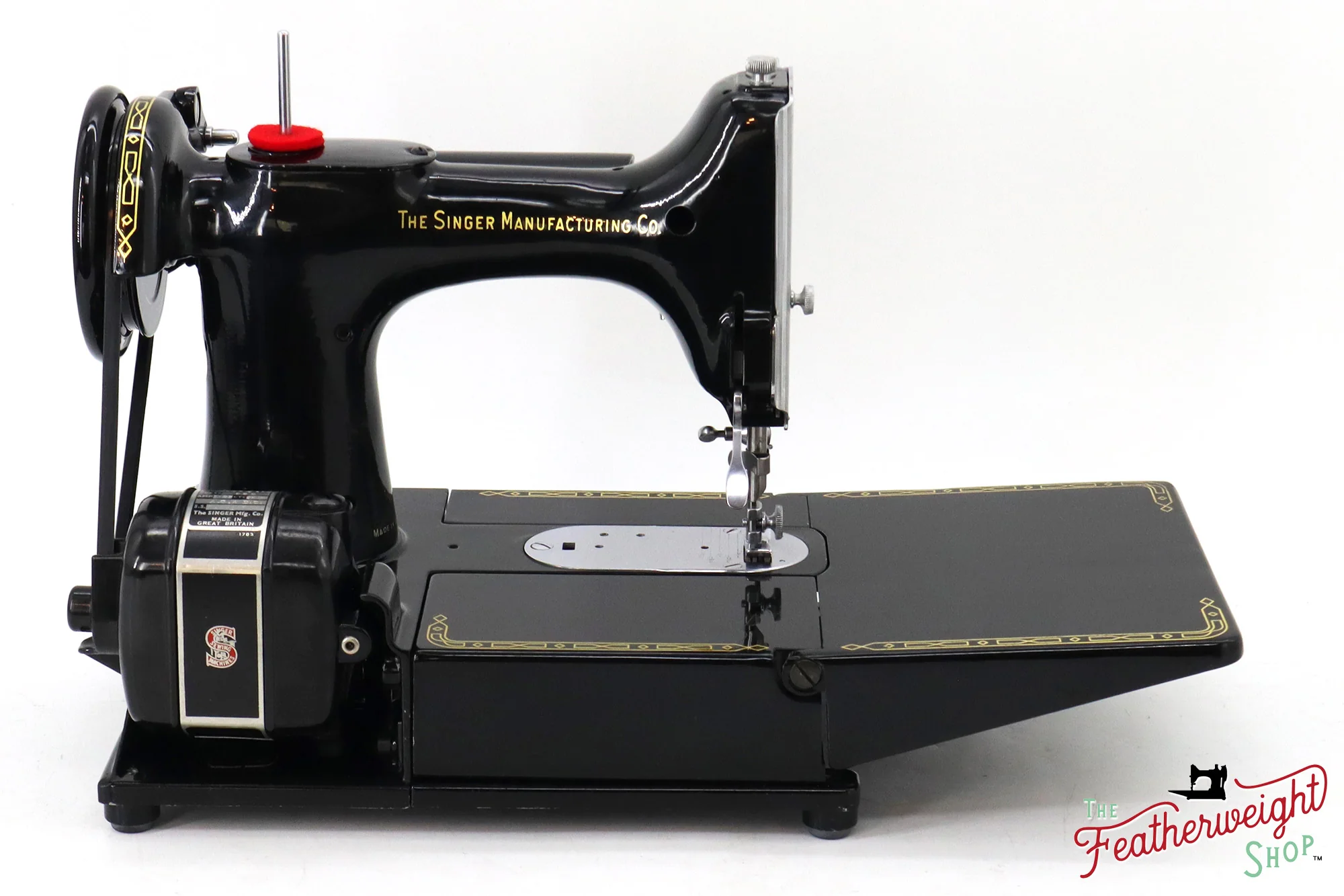 Singer Featherweight 222K Sewing Machine - EM9608**, 1957 - Image 7