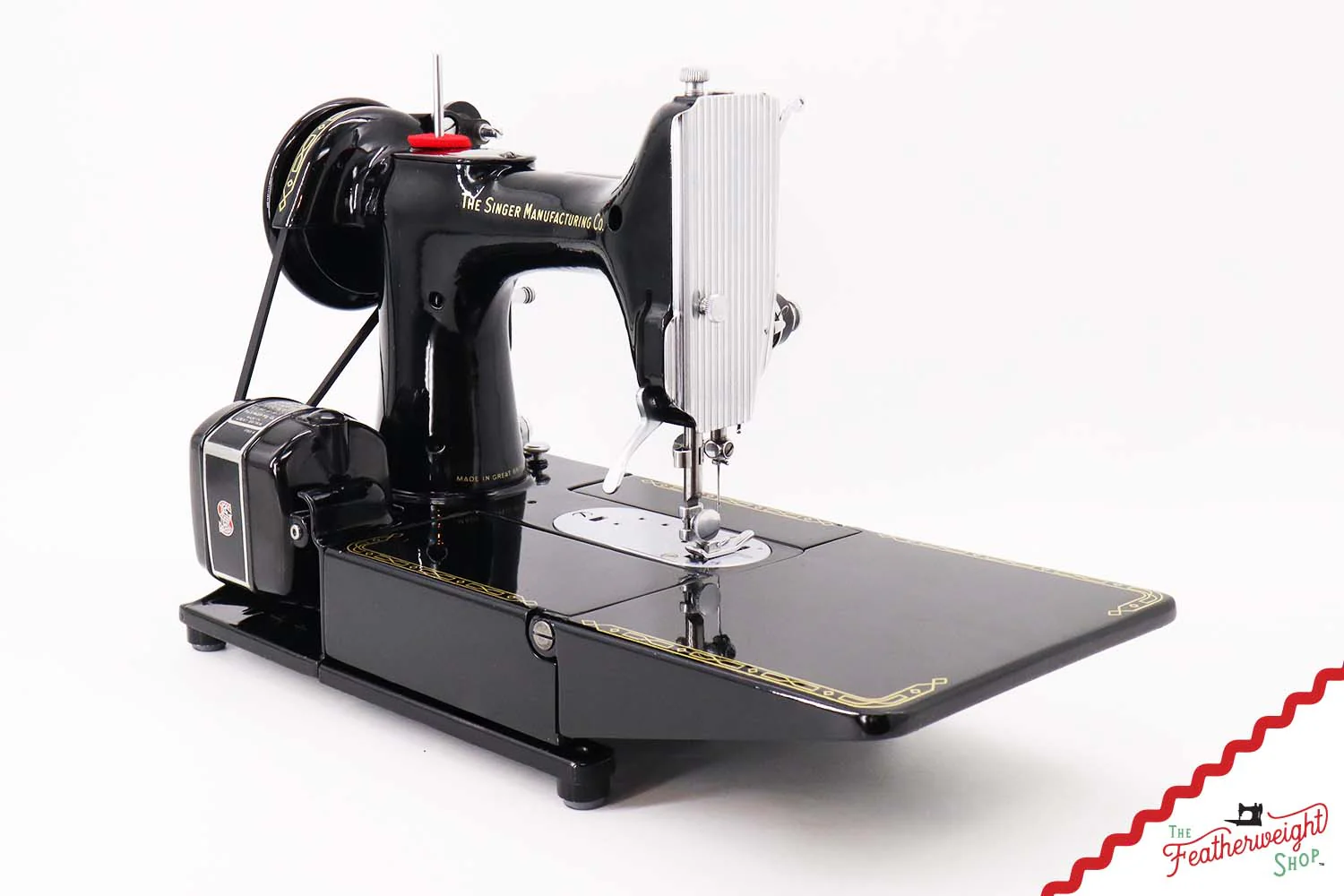 Singer Featherweight 222K Sewing Machine - EM9609**, 1957 - Image 6