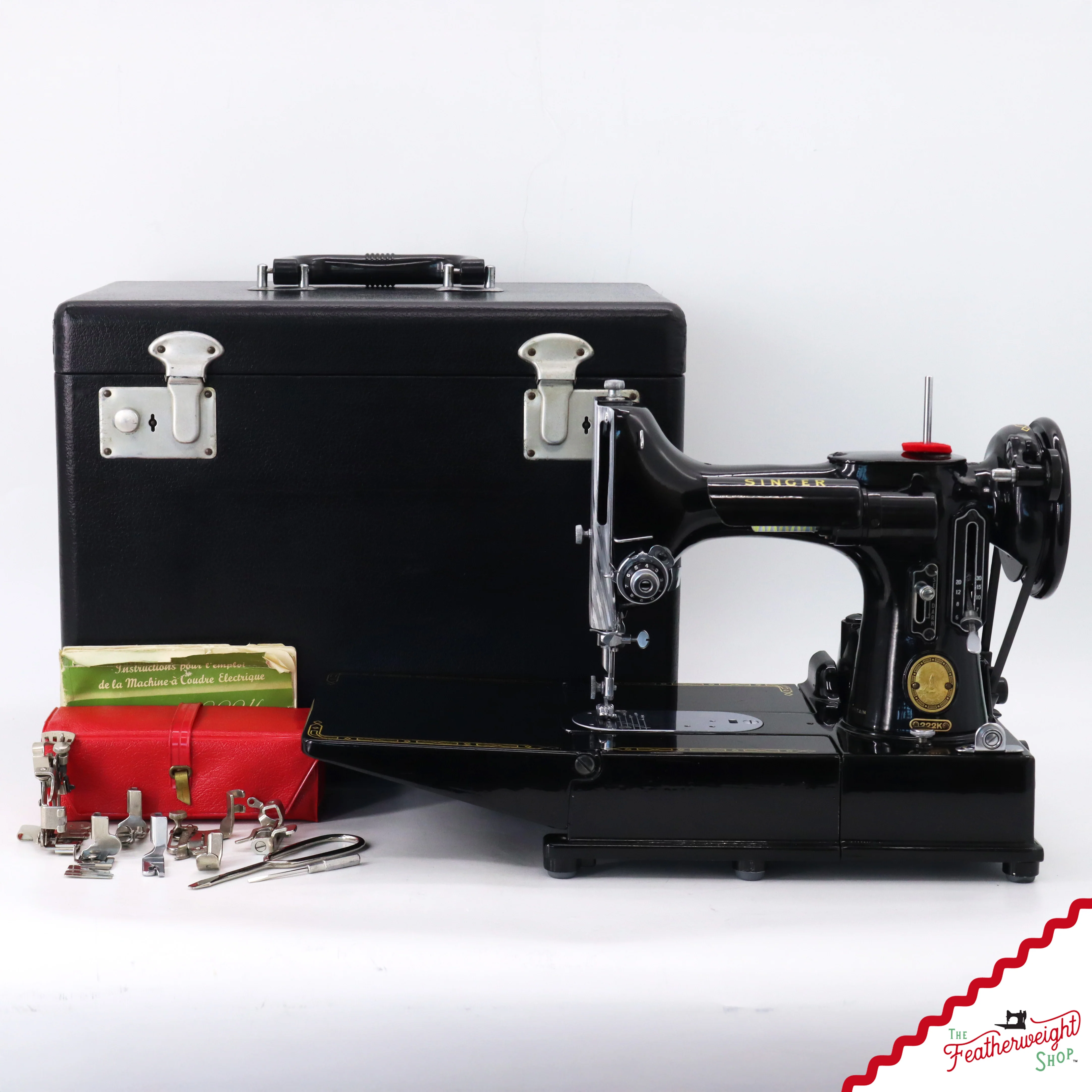 Singer Featherweight 222K Sewing Machine - EN138***, 1958