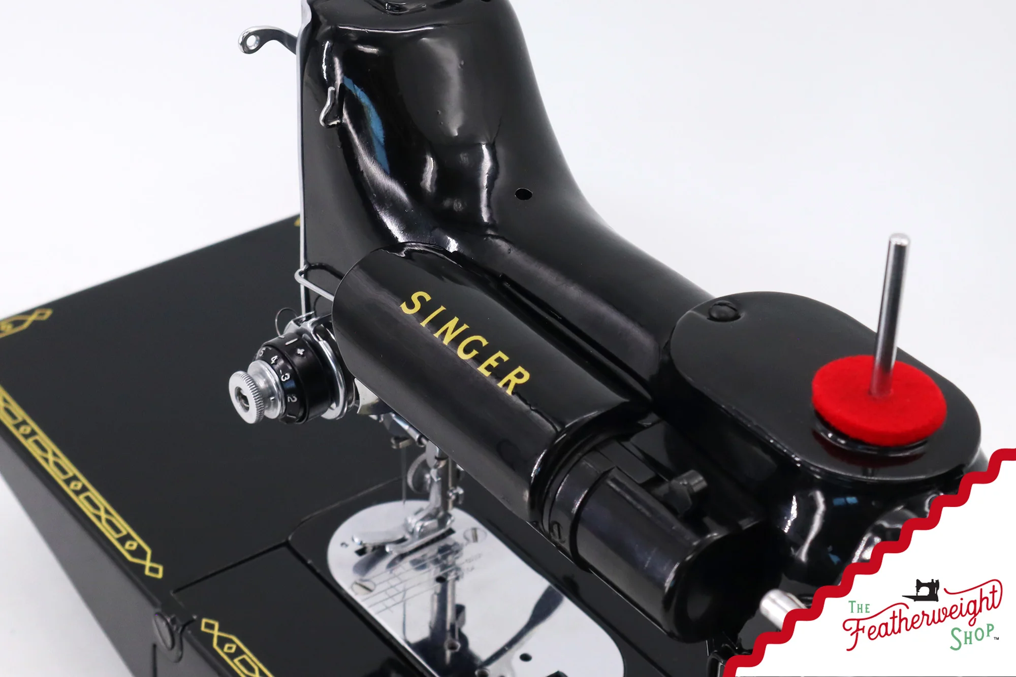 Singer Featherweight 222K Sewing Machine - EN138***, 1958 - Image 14