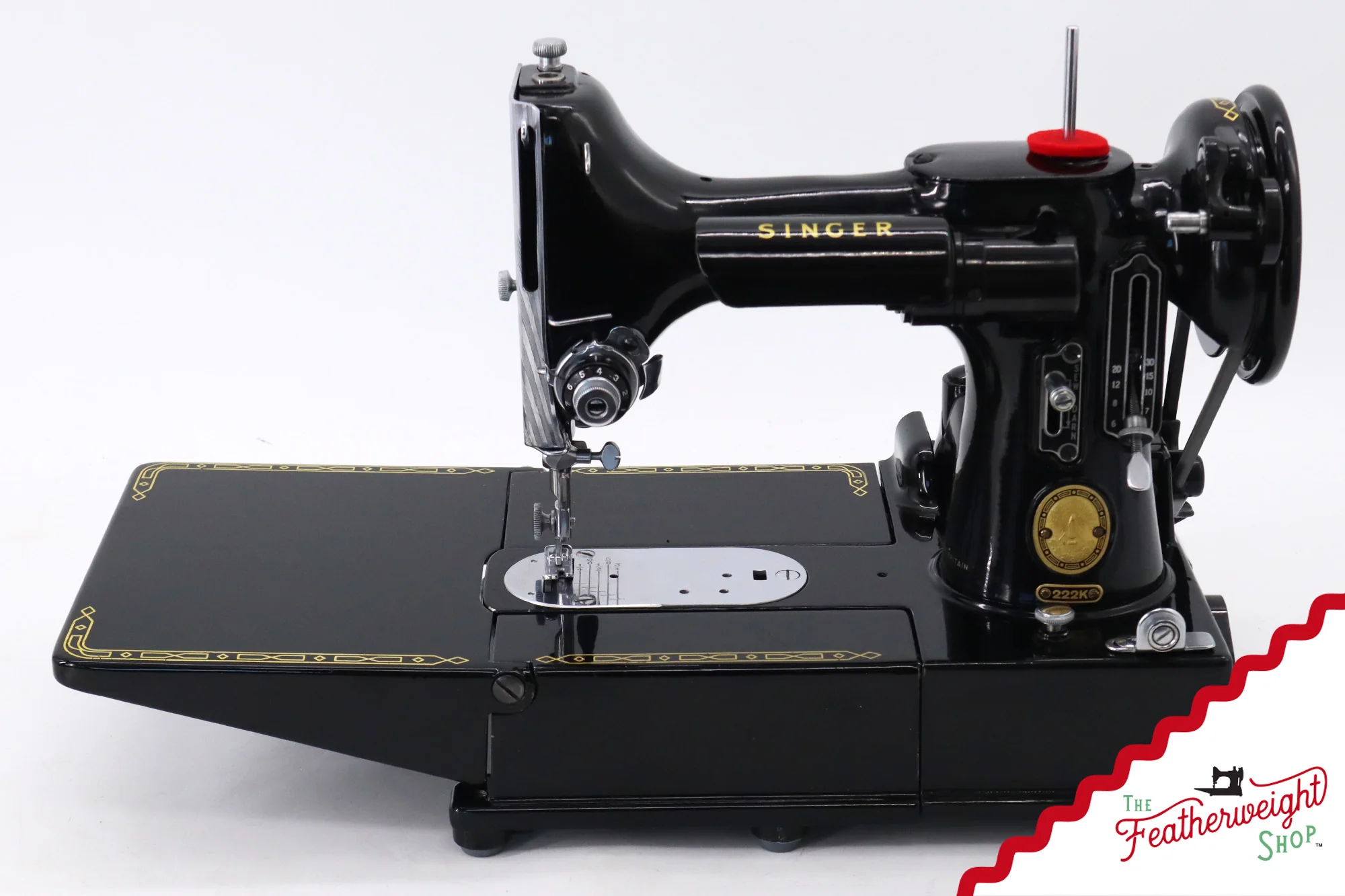 Singer Featherweight 222K Sewing Machine - EN138***, 1958 - Image 3