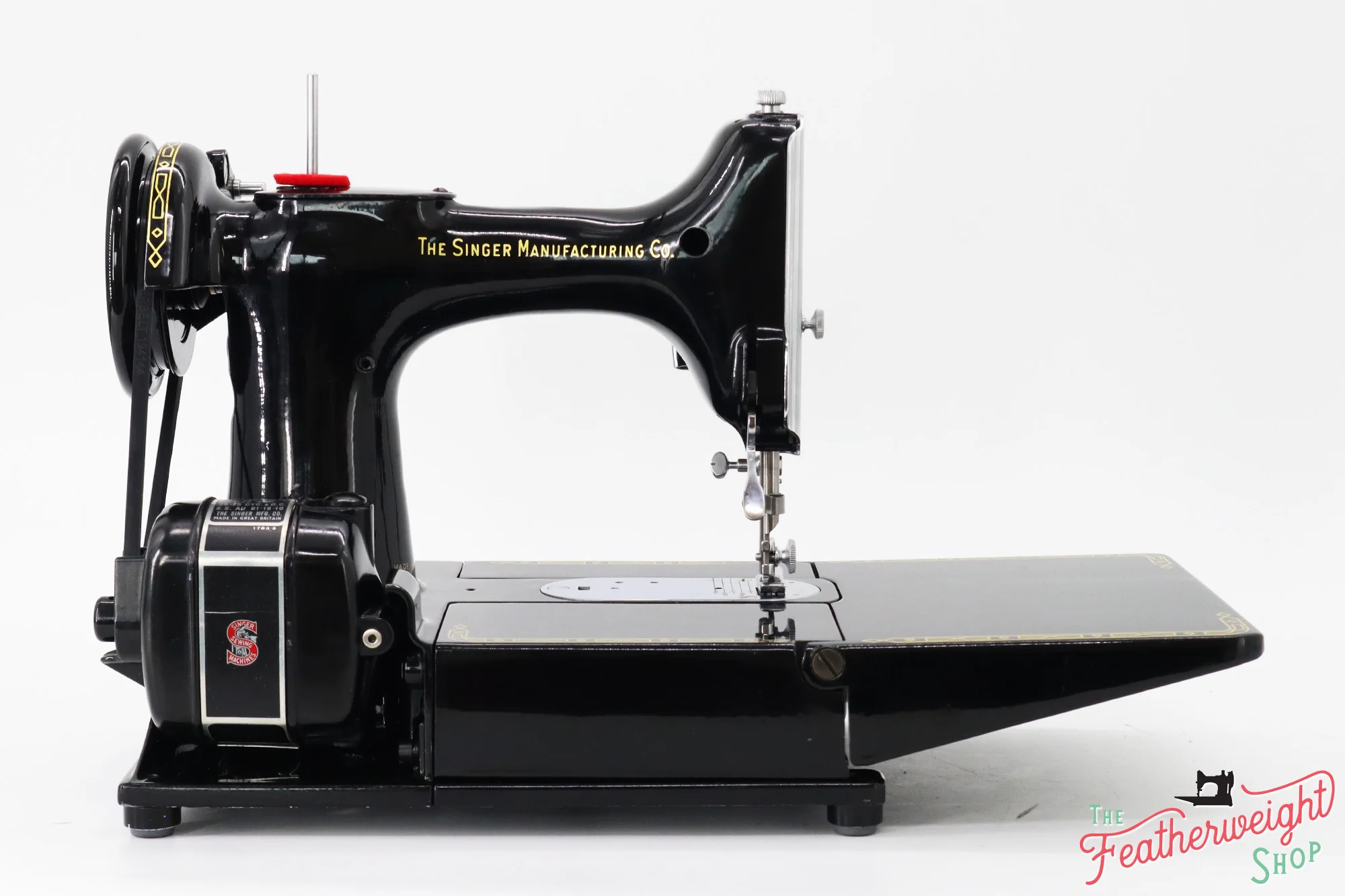 Singer Featherweight 222K Red 'S' Sewing Machine - EN139*** - 1958 - Image 7