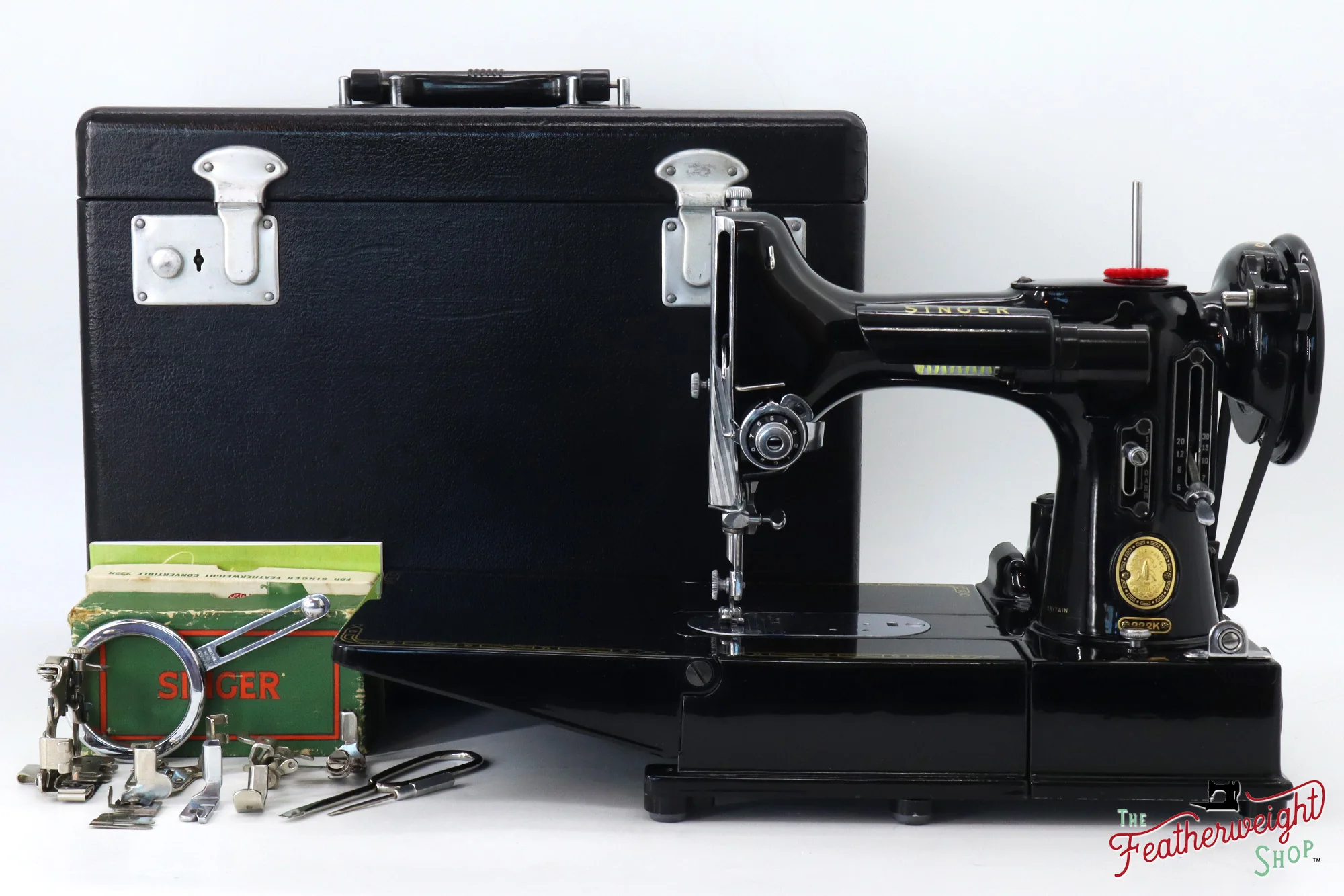 Singer Featherweight 222K Sewing Machine - EP1327**, 1959 - Image 2