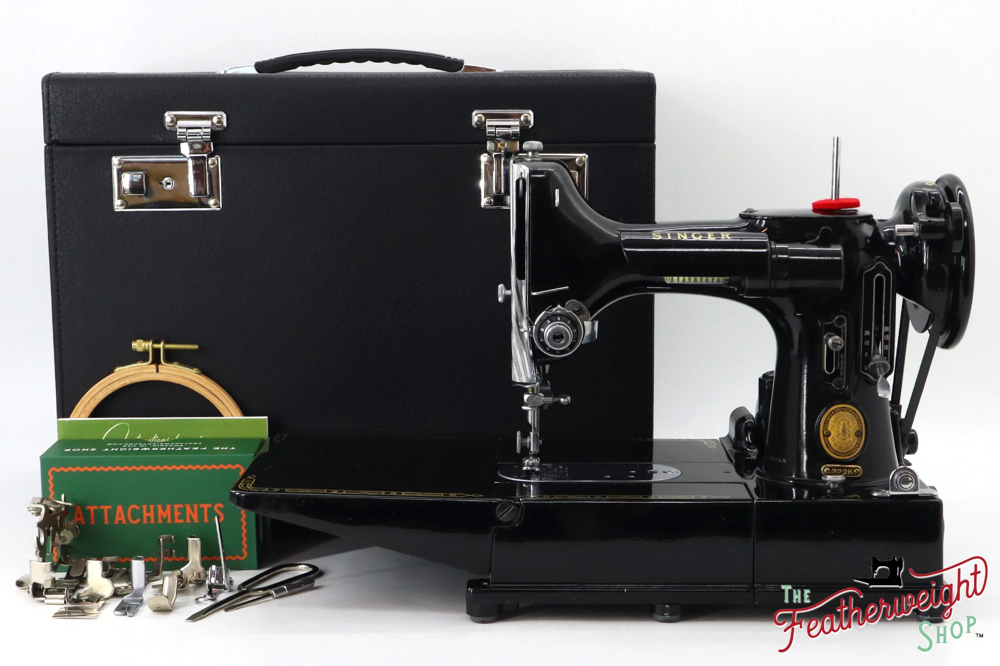 Singer Featherweight 222K Sewing Machine - EP1334**, 1959 - Image 3