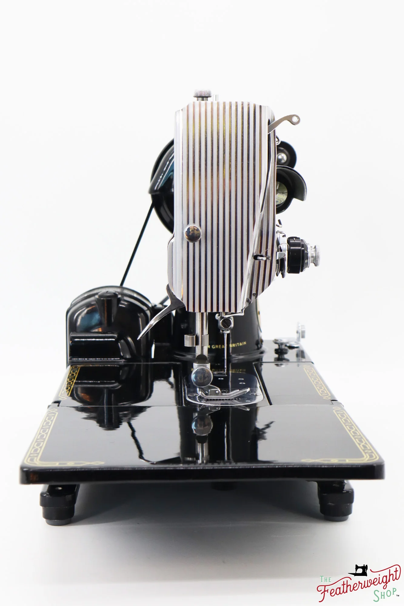 Singer Featherweight 222K Sewing Machine, Red 'S' - EP7606** - 1959 - Image 5