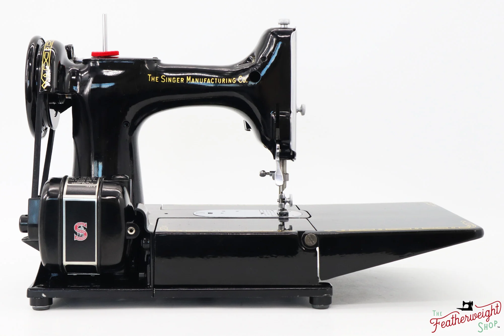 Singer Featherweight 222K Sewing Machine, Red 'S' - EP5433** - 1959 - Image 7