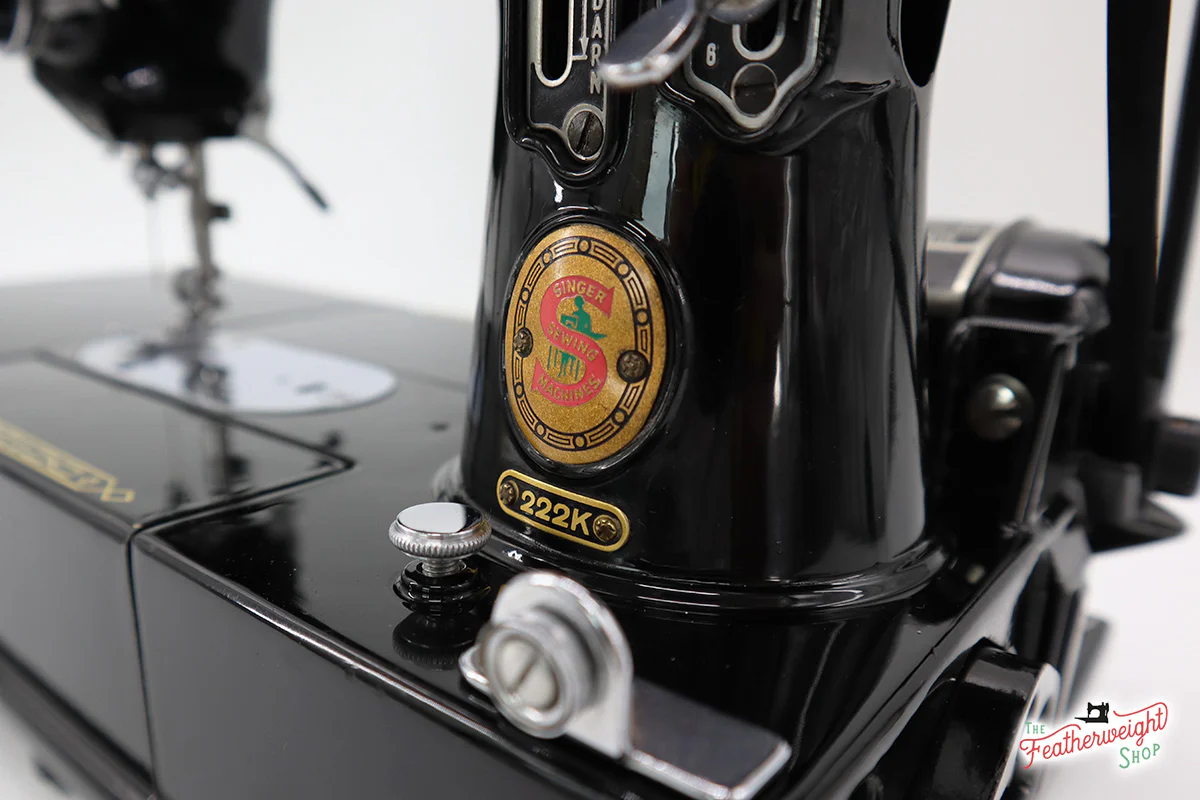 Singer Featherweight 222K Sewing Machine, RED "S" ER0234** - Image 14