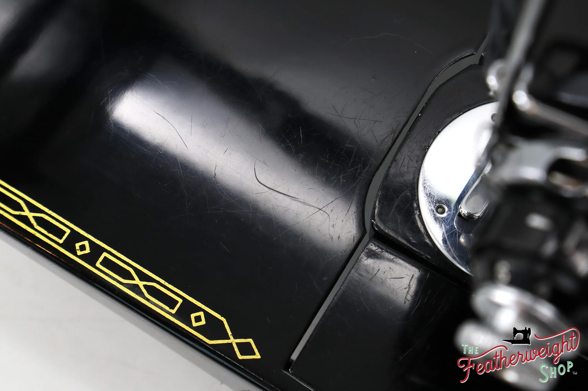 Singer Featherweight 222K Sewing Machine, Red 'S' - ER0236** - 1960 - Image 9