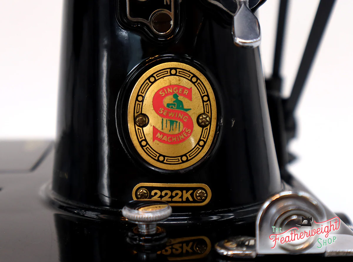 Singer Featherweight 222K Sewing Machine, RED "S" ES167*** - Image 19