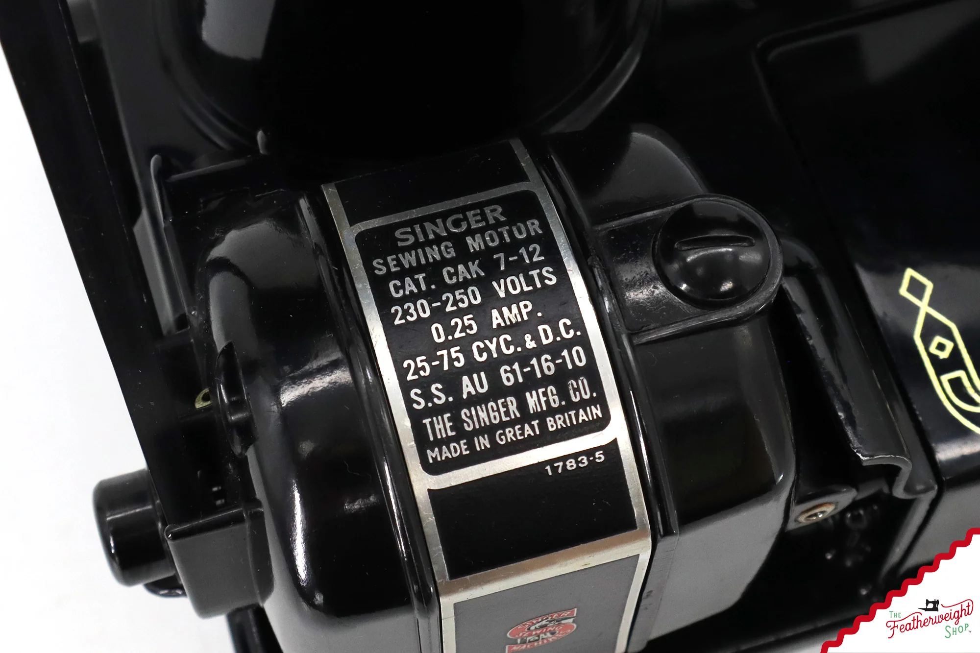 Singer Featherweight 222K Sewing Machine, Red 'S' - ES1670** - 1960 - Image 18