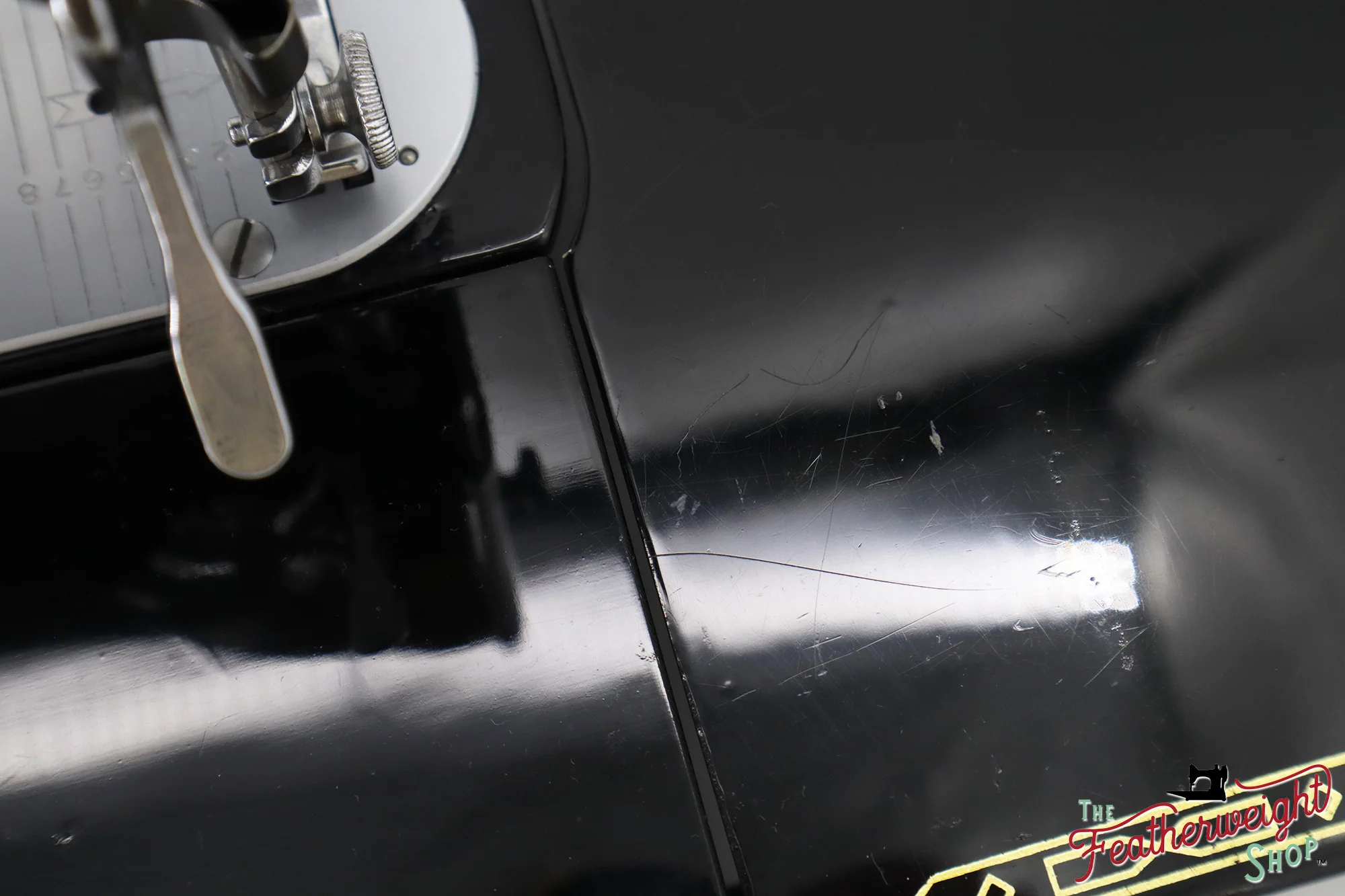 Singer Featherweight 222K Sewing Machine, Red 'S' - ES353*** - 1961 - Image 11