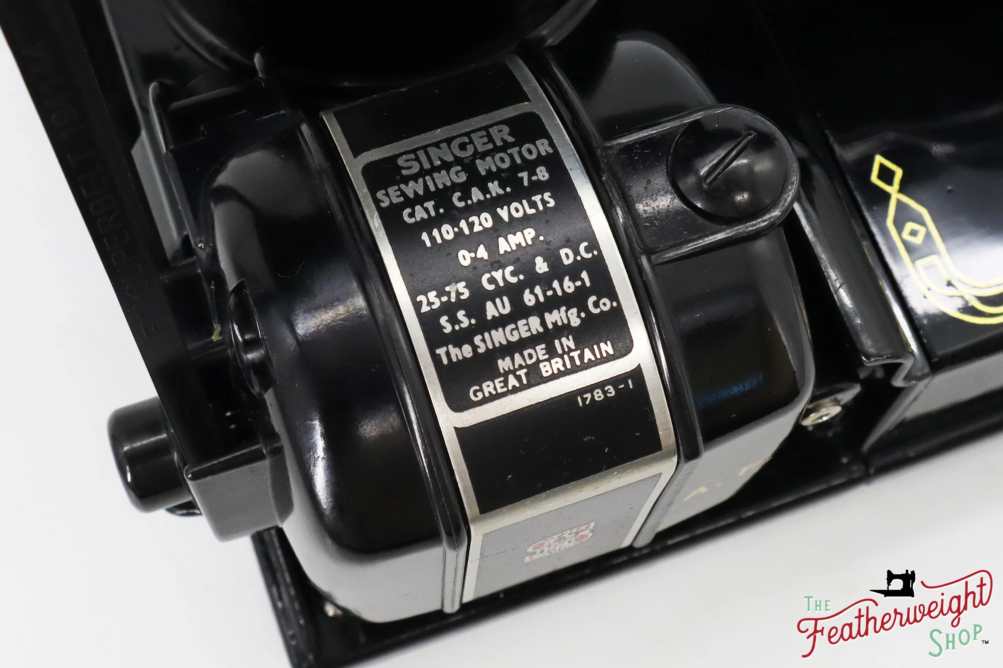 Singer Featherweight 222K Sewing Machine, Red 'S' - ES353*** - 1961 - Image 19