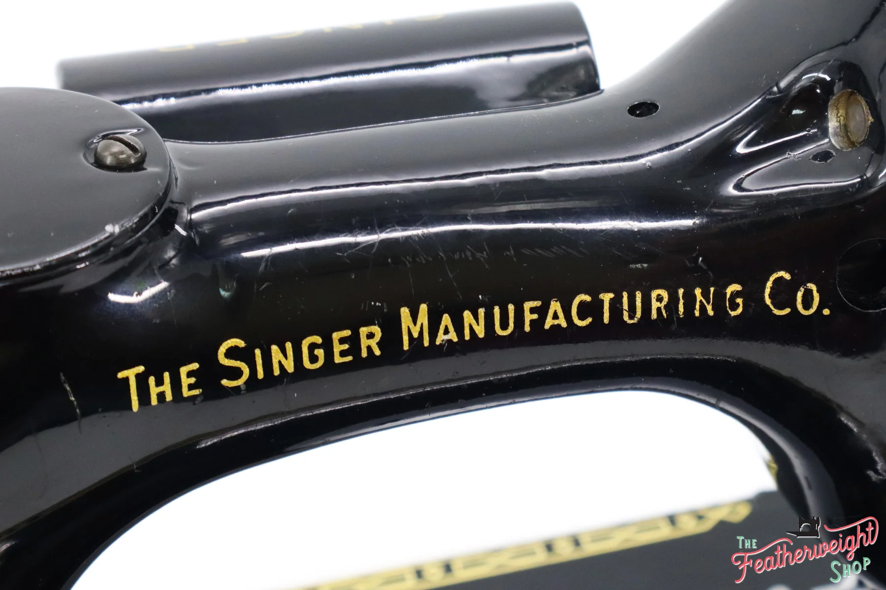 Singer Featherweight 222K Sewing Machine, RED "S" ES355*** - Image 13