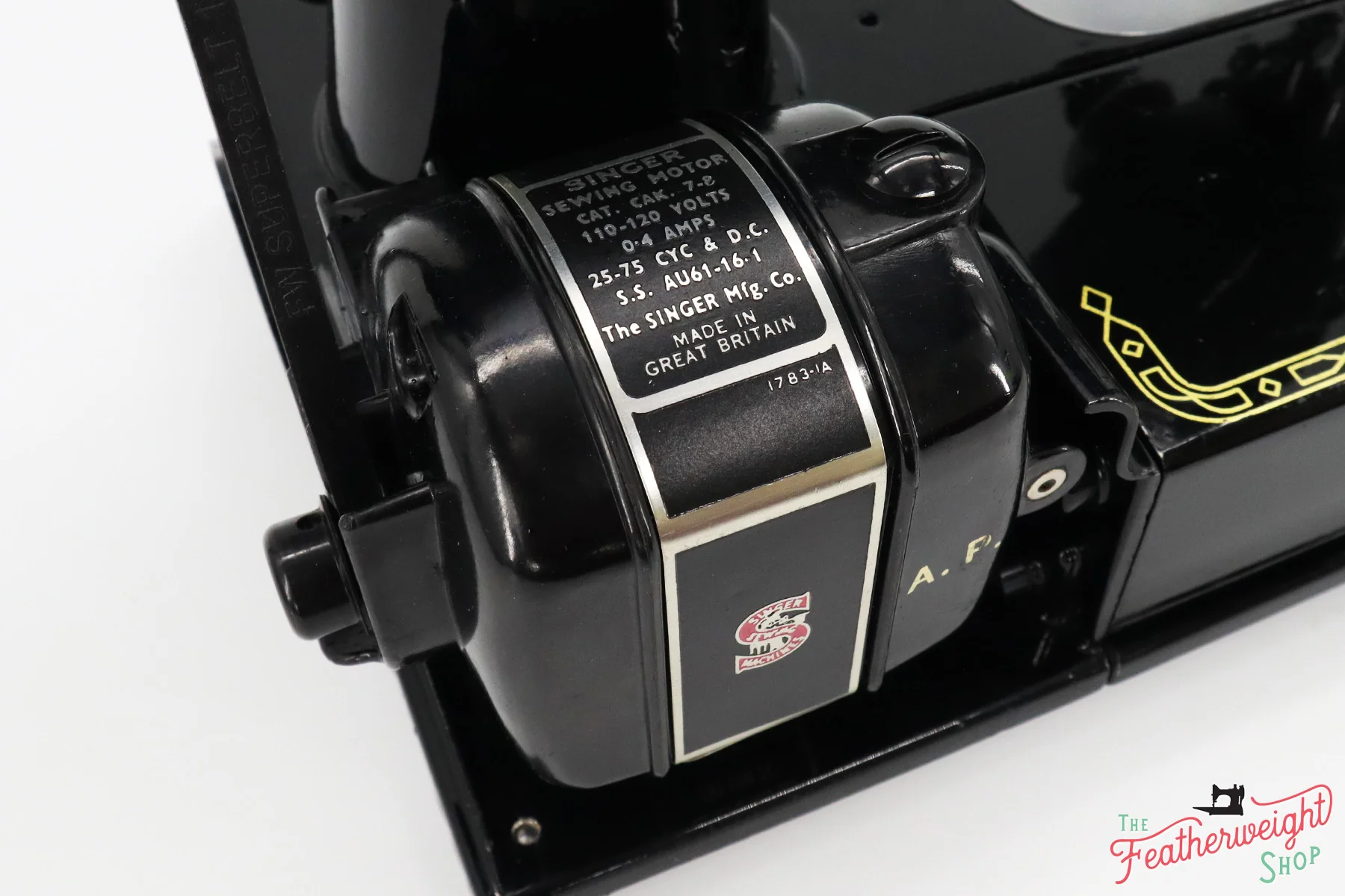 Singer Featherweight 222K Sewing Machine, RED "S" ES355*** - Image 20