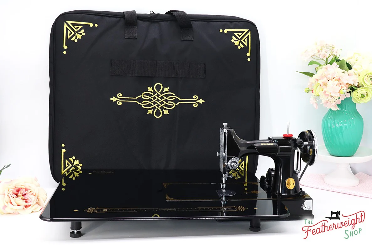 Sew Steady BLACK CLASSIC Singer Featherweight Table Extension + BAG SET - Image 2