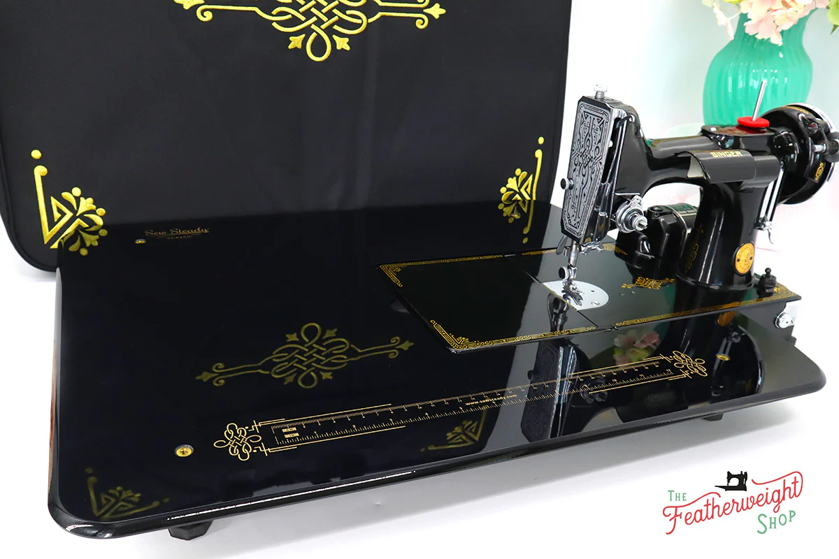 Sew Steady BLACK CLASSIC Singer Featherweight Table Extension + BAG SET - Image 4