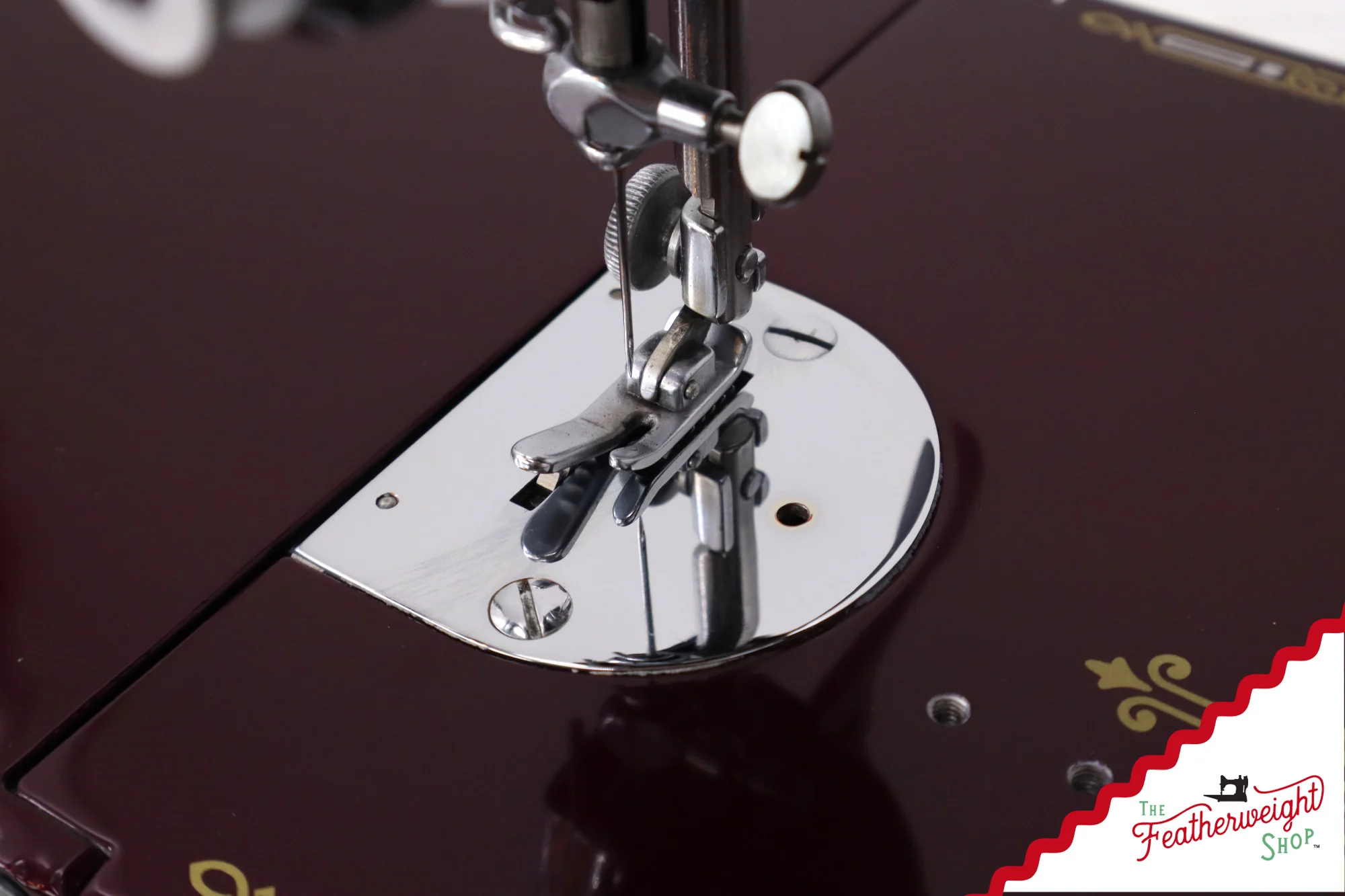 Singer Featherweight Swedish 221K EH236*** - Fully Restored in Star Garnet - Image 14