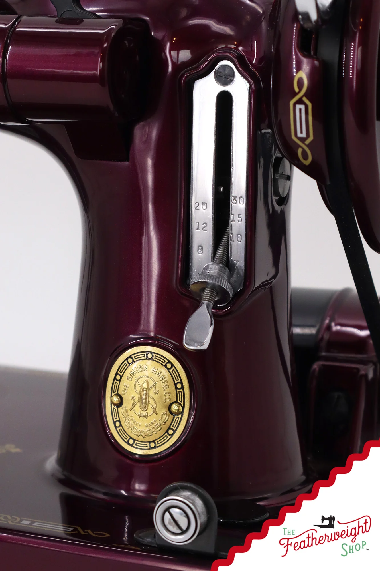 Singer Featherweight Swedish 221K EH236*** - Fully Restored in Star Garnet - Image 17