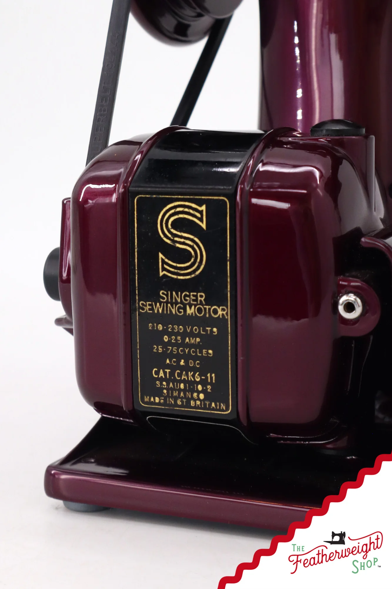 Singer Featherweight Swedish 221K EH236*** - Fully Restored in Star Garnet - Image 9
