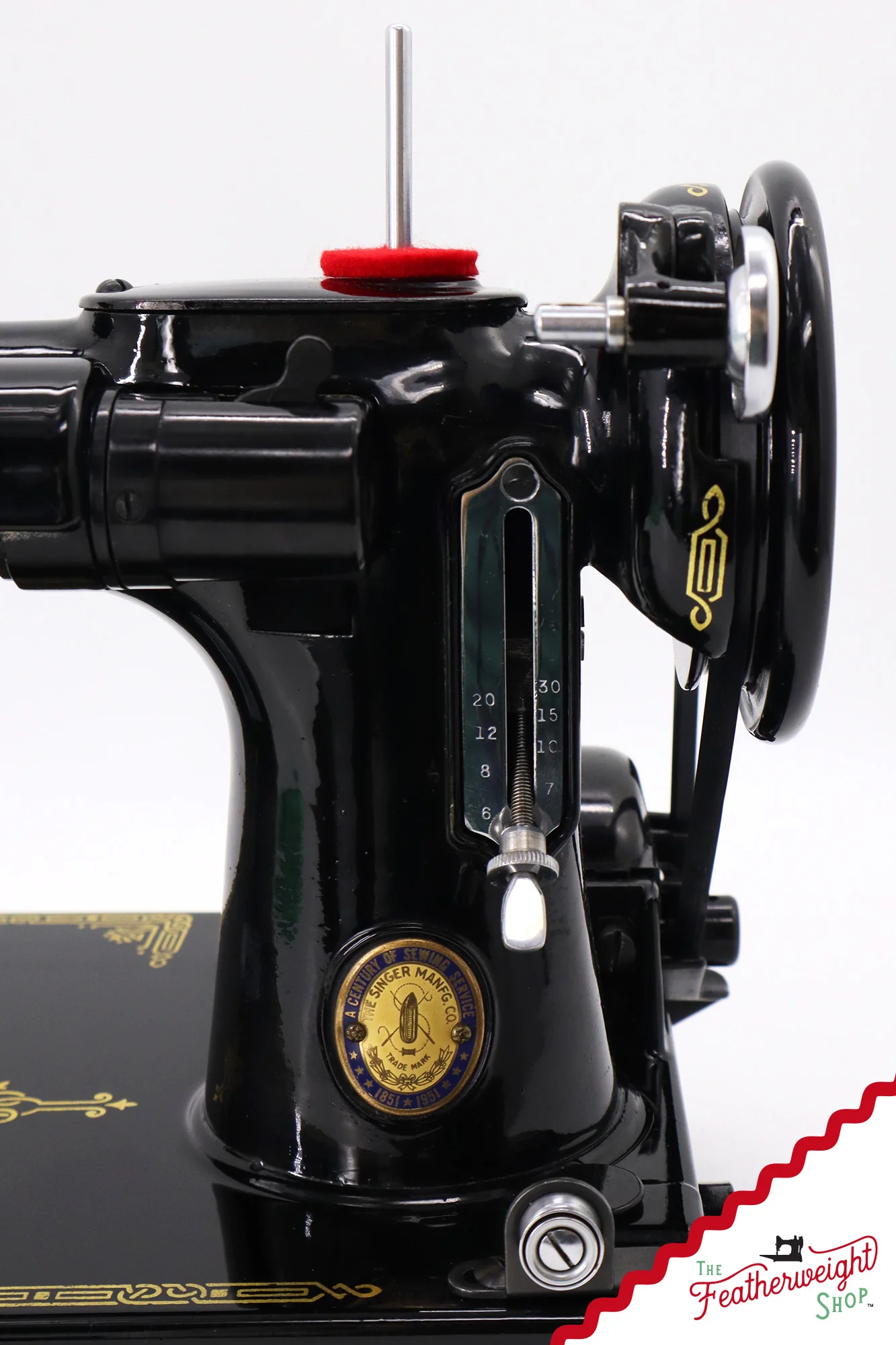 Singer Featherweight Swedish 221K Sewing Machine, Centennial - EG959*** - Image 16