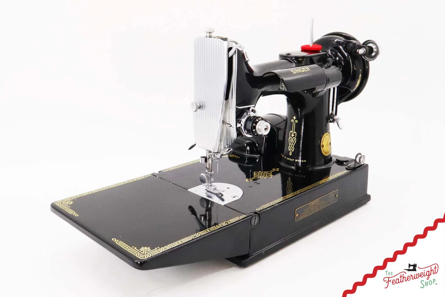 Singer Featherweight Swedish 221K Sewing Machine, EH0011** - Image 3
