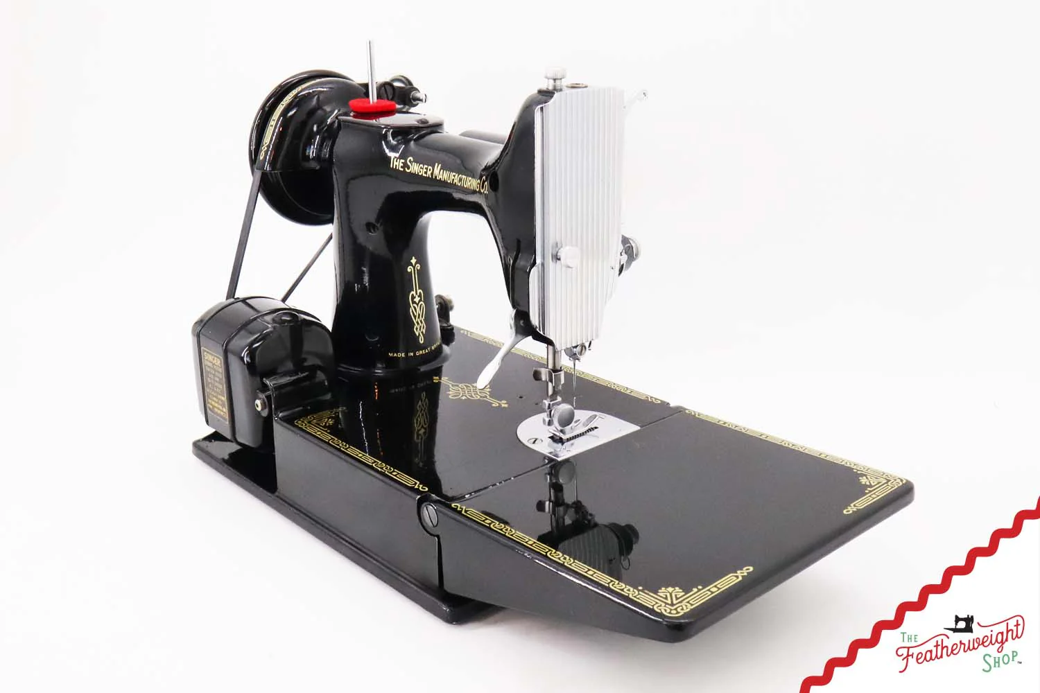 Singer Featherweight Swedish 221K Sewing Machine, EH0011** - Image 5