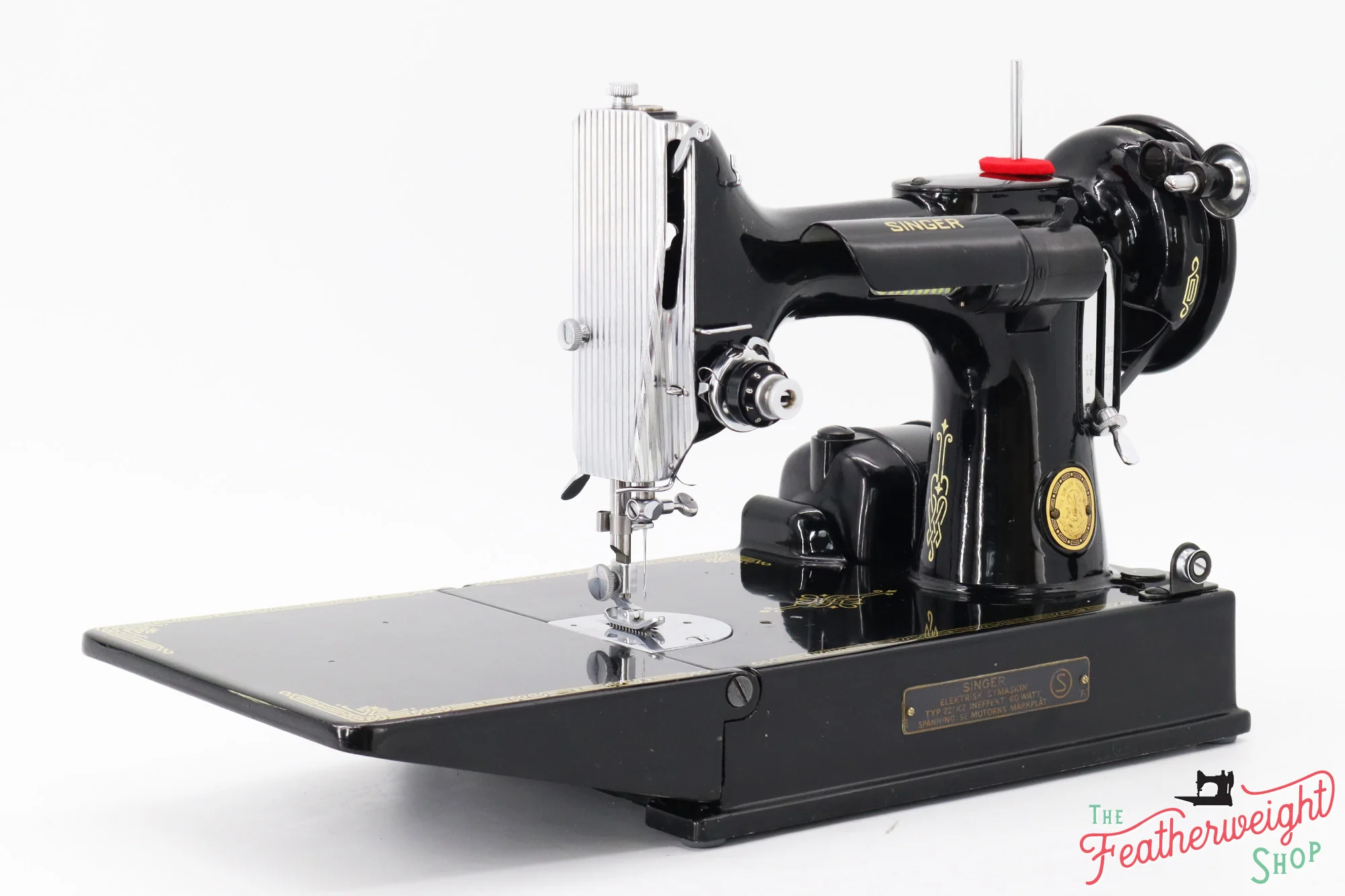Singer Featherweight Swedish 221K Sewing Machine, EH003*** - Image 3