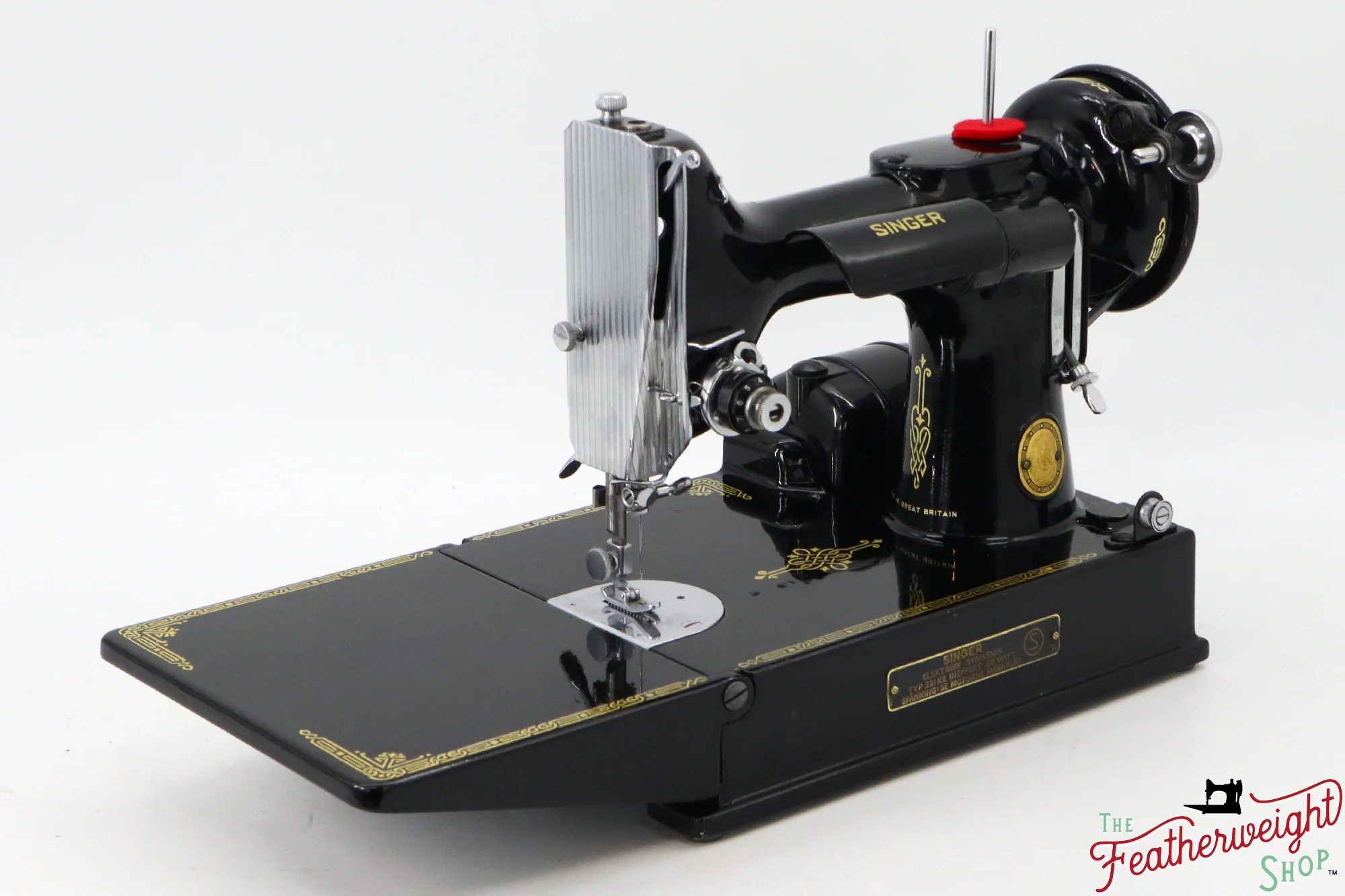 Singer Featherweight Swedish 221K Sewing Machine, EH00554* - Image 3