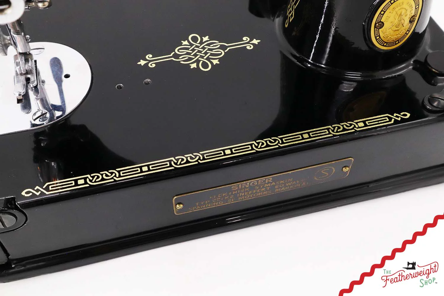 Singer Featherweight Swedish 221K Sewing Machine, EH1416** - Image 9