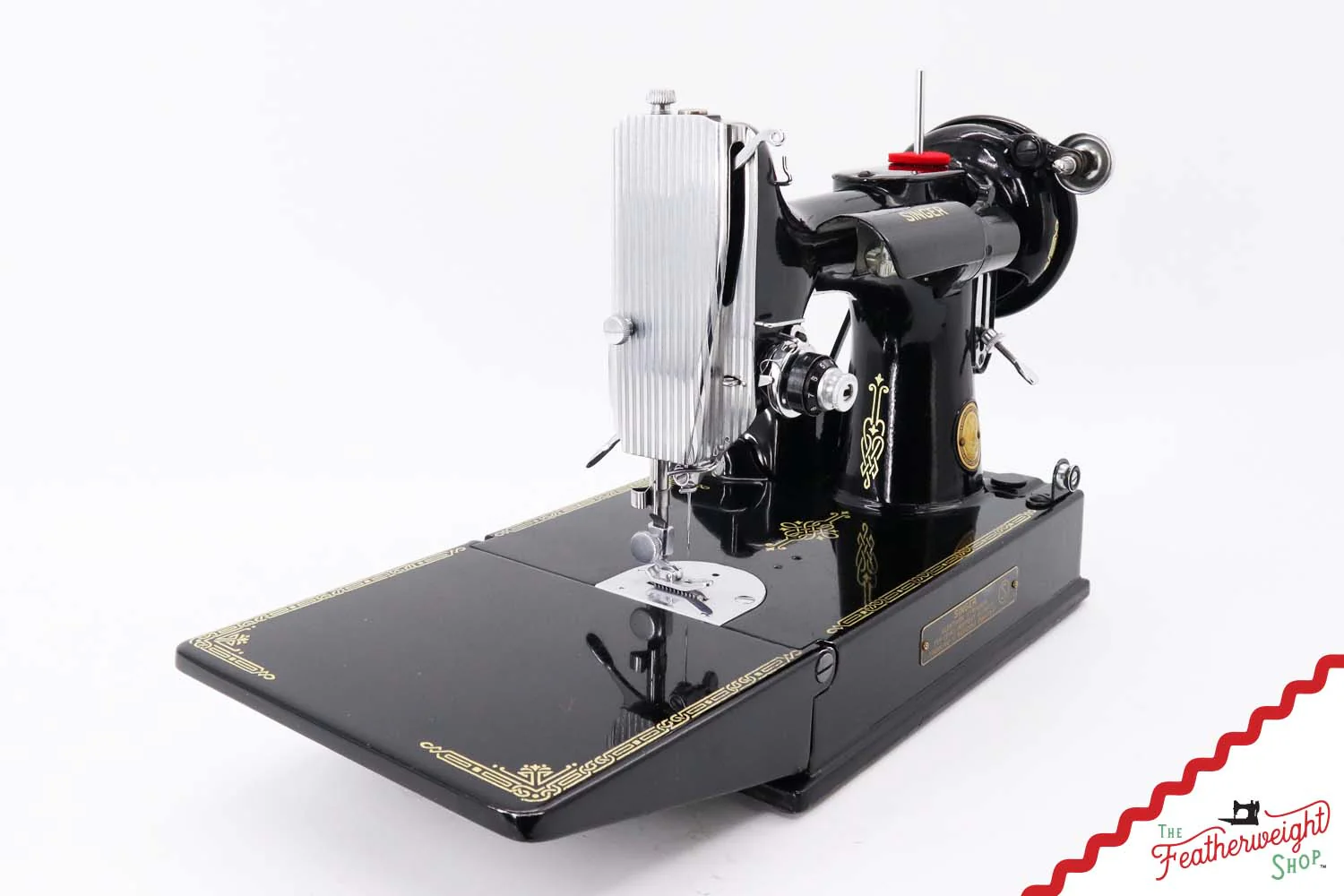 Singer Featherweight Swedish 221K Sewing Machine, EH2399** - Image 3