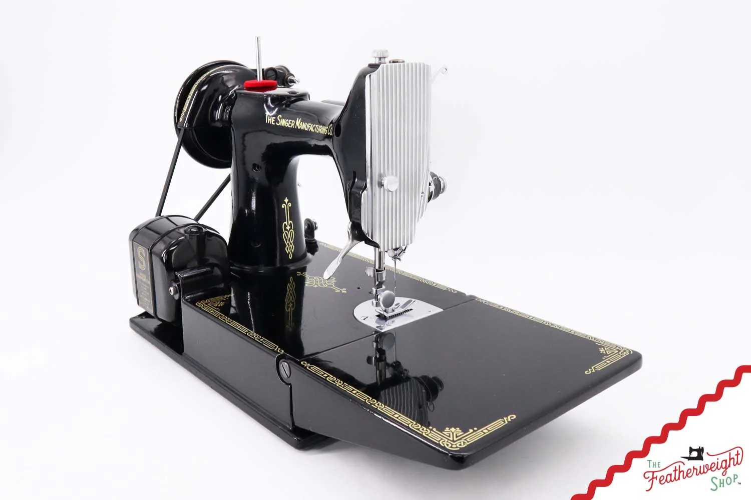 Singer Featherweight Swedish 221K Sewing Machine, EH2399** - Image 5