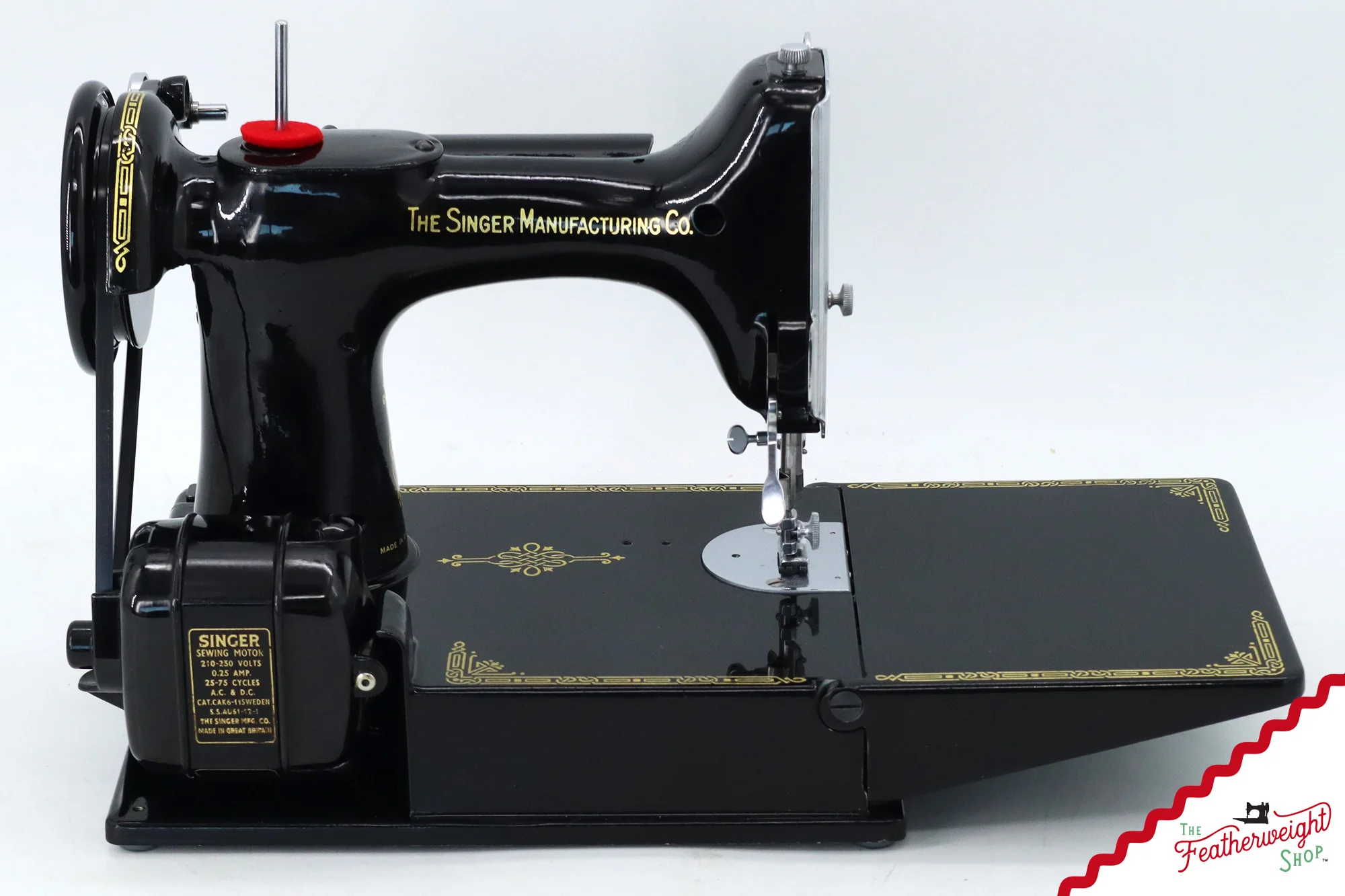 Singer Featherweight Swedish 221K Sewing Machine, EH2447** - Image 7