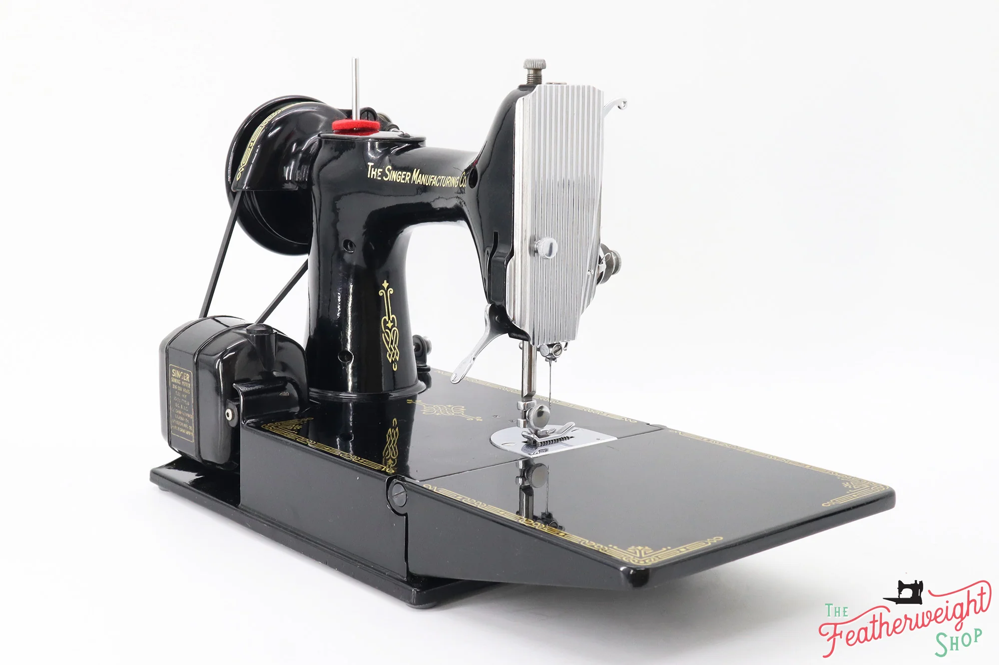 Singer Featherweight Swedish 221K Sewing Machine, EH371*** - Image 7