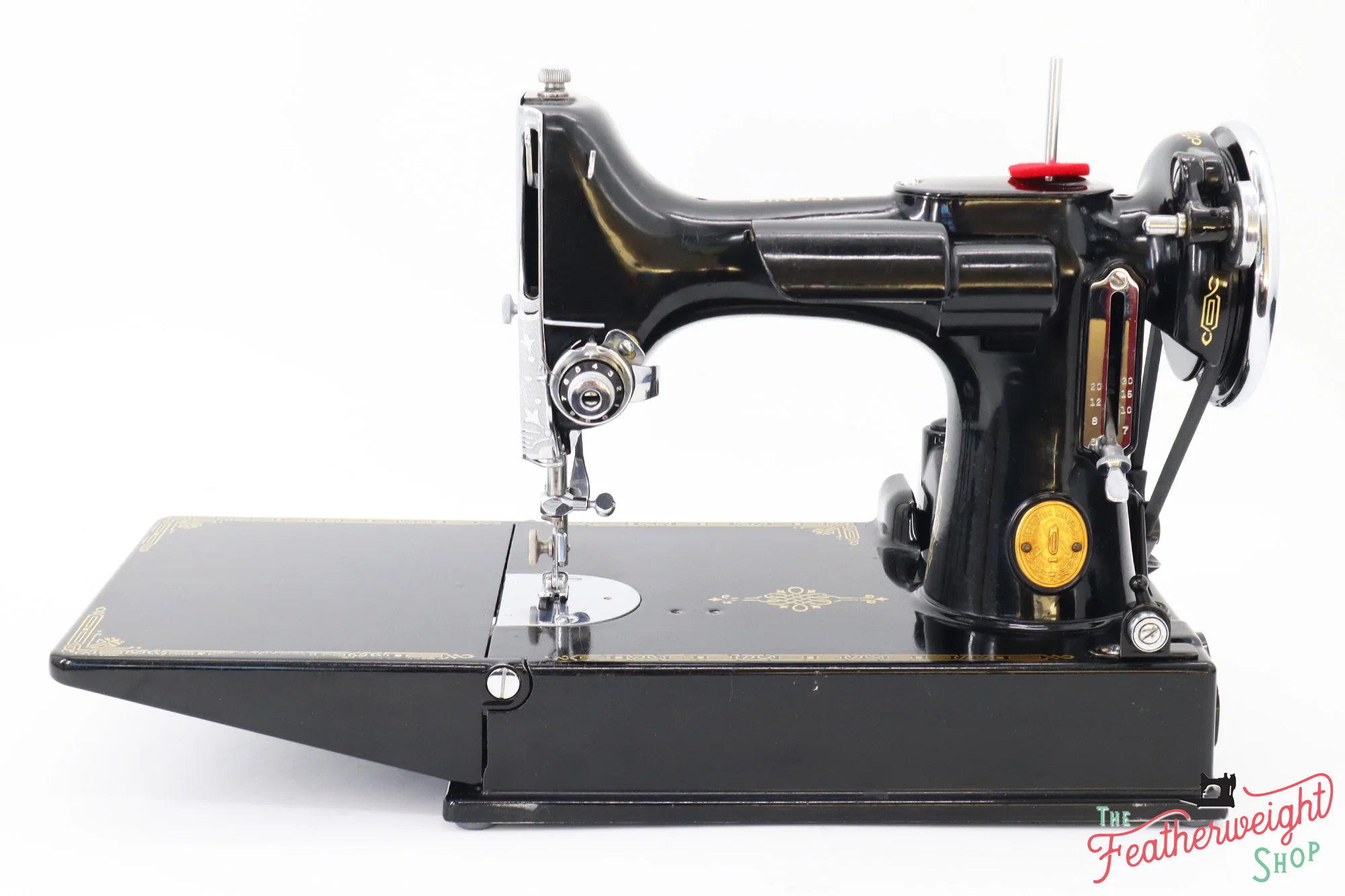 Singer Featherweight Top Decal 221 Sewing Machine, AF3845** - SCARCE - Image 3