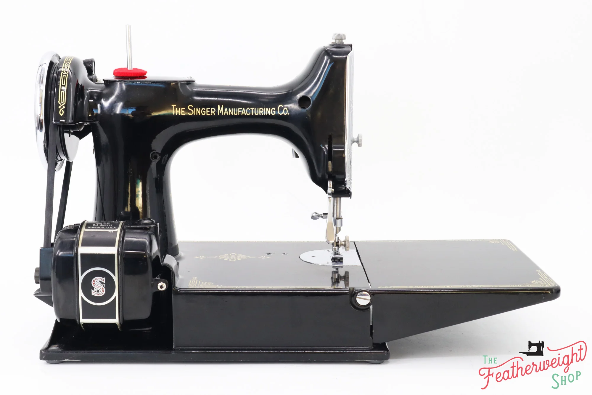 Singer Featherweight Top Decal 221 Sewing Machine, AF3845** - SCARCE - Image 6