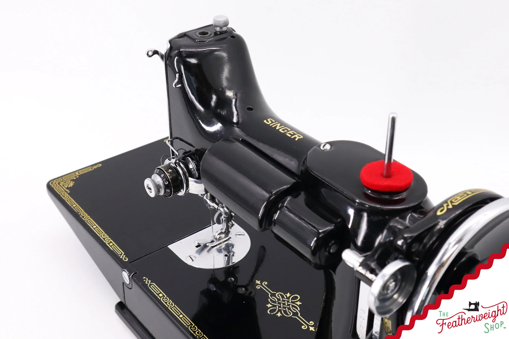 Singer Featherweight Top Decal 221 Sewing Machine, AF3859** - SCARCE - Image 3