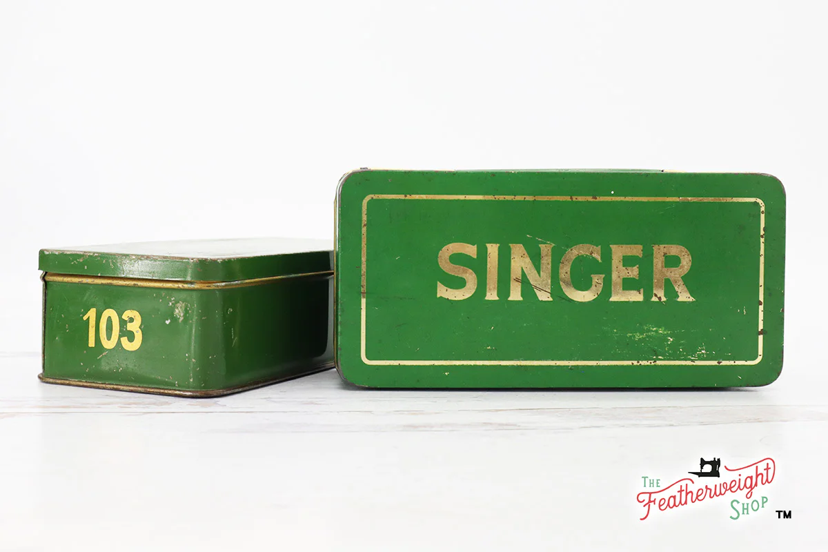 Singer Metal Attachments Tin - RARE Singer (Vintage Original) - Image 4