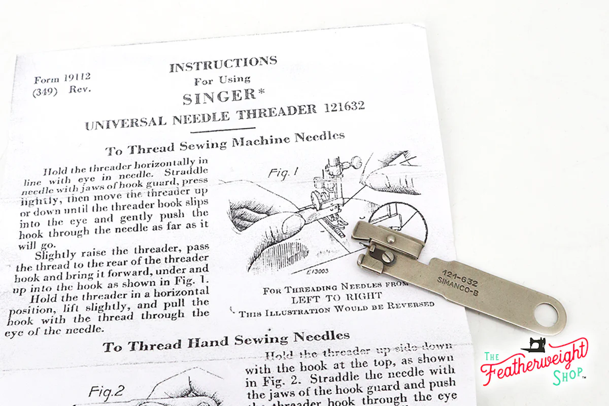Needle Threader, Singer (Vintage Original) - Image 3
