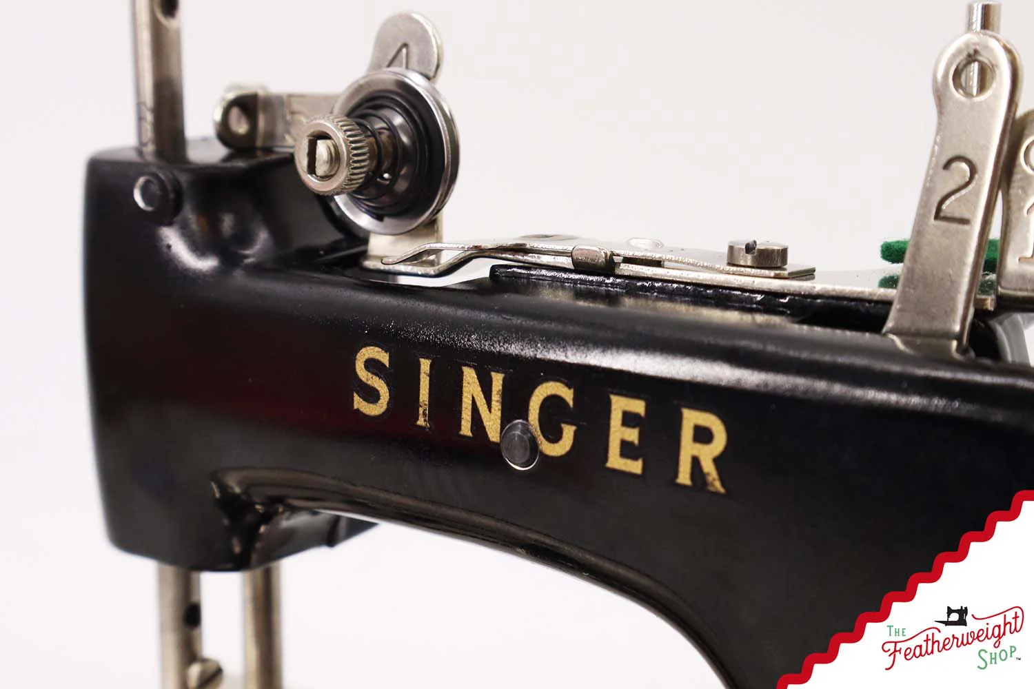 Singer Sewhandy Model 20-10, Black - Made in U.S.A. Decal - October 2025, Faire - Image 9