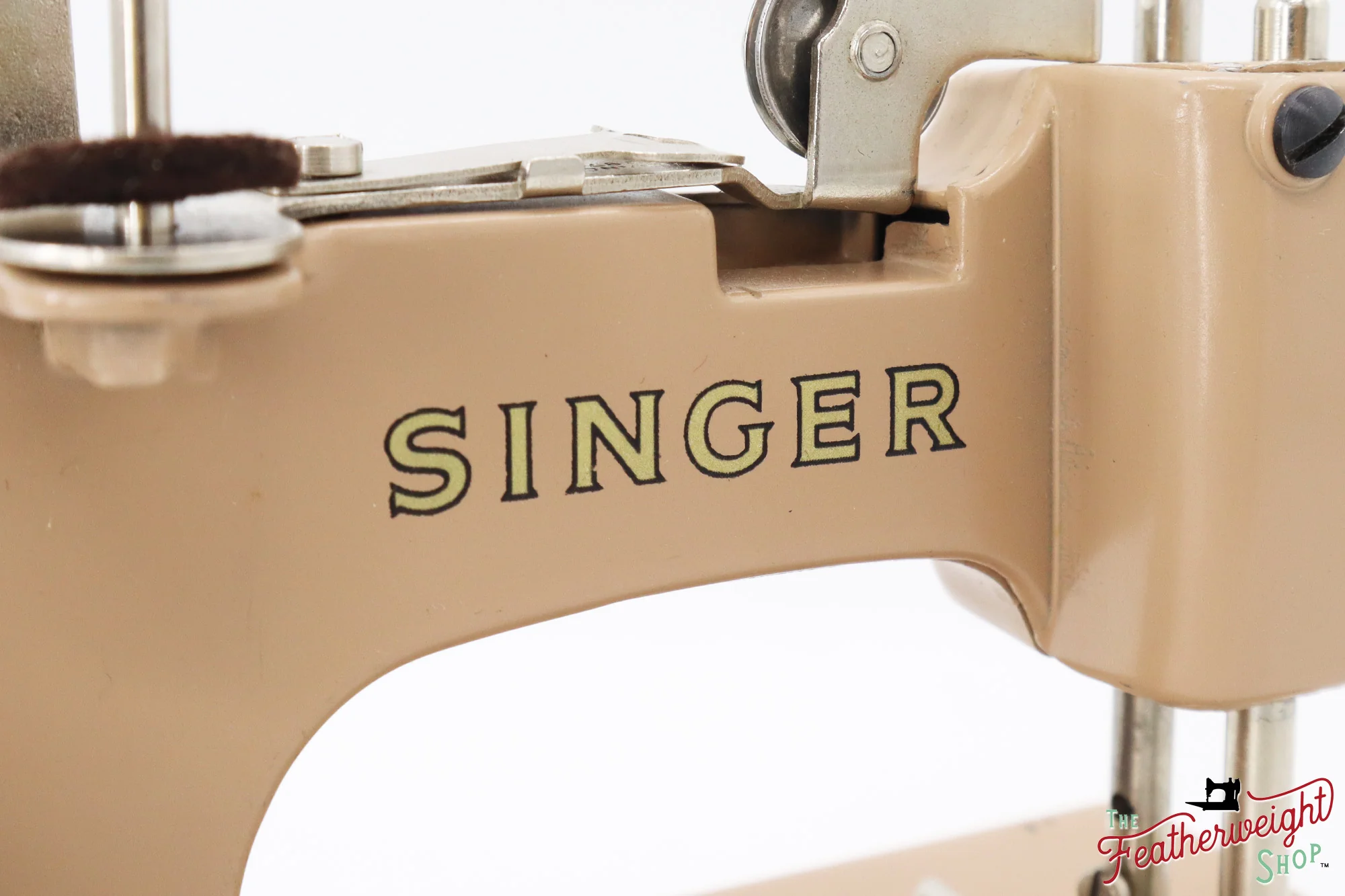 Singer Sewhandy Model 20, Red 'S' - Beige - Complete Set - Image 13