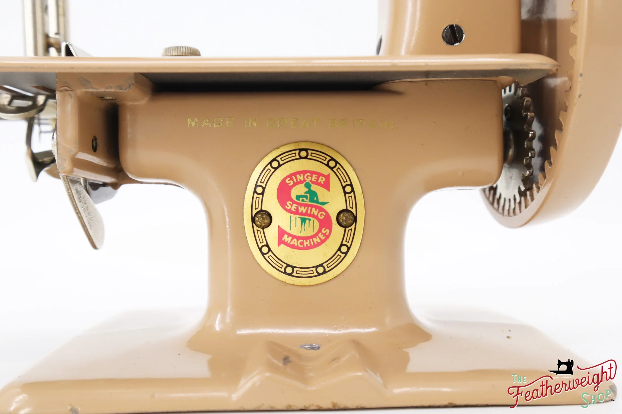 Singer Sewhandy Model 20, Red 'S' - Beige - Complete Set - Image 8