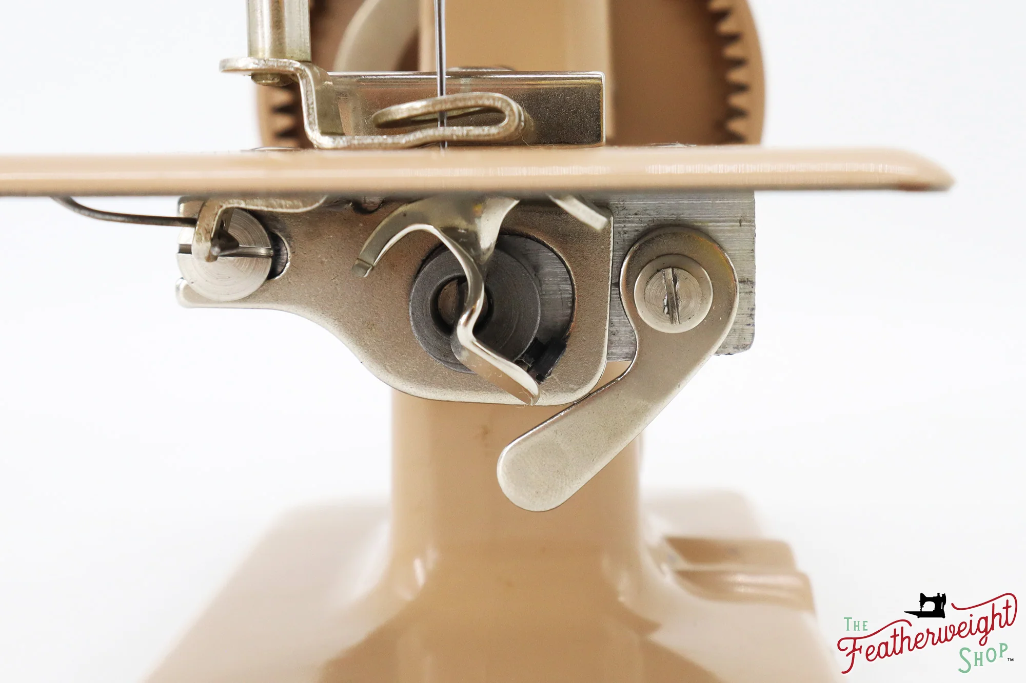 Singer Sewhandy Model 20, Red 'S' - Beige - Complete Set - Image 9